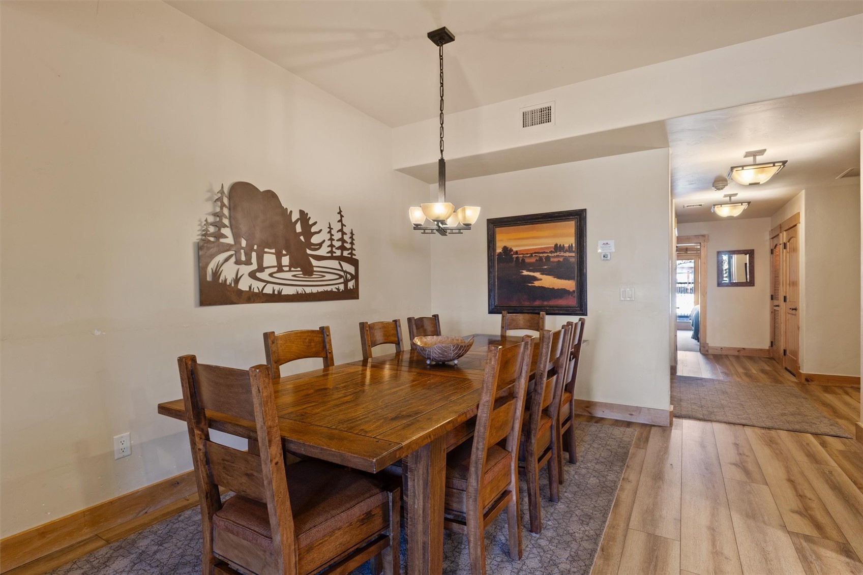 1750 Medicine Springs Road, Unit 6105 Steamboat Springs, CO 80487 - Photo 10 of 43 a dining room with furniture and window