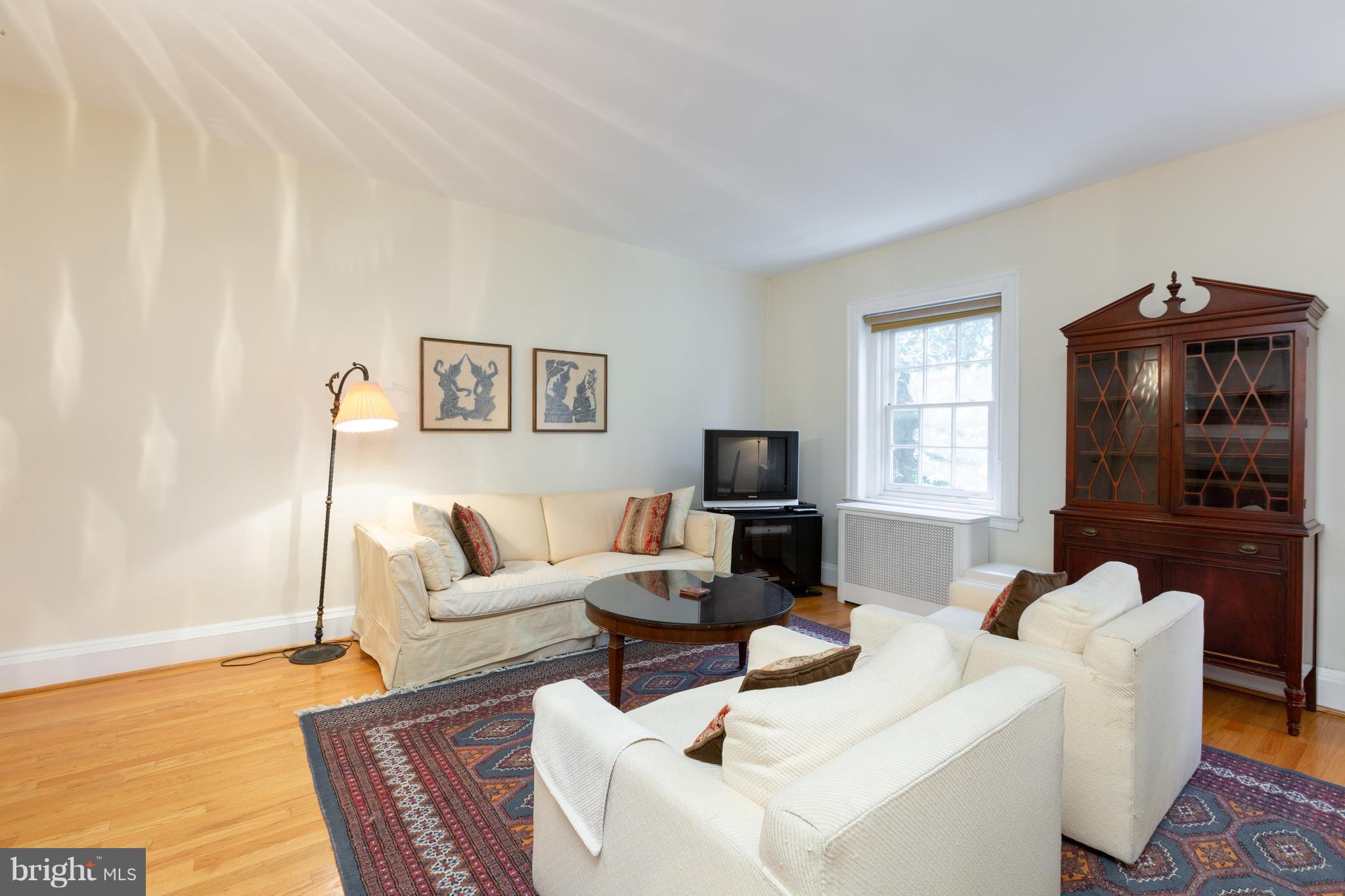 2321 Ashmead Place Northwest Washington, DC 20009 - Photo 15 of 30 Unit 2 Living Room with Hardwood Floors