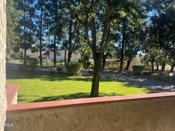 a view of swimming pool with yard