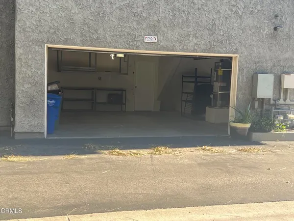 a view of storage and utility room