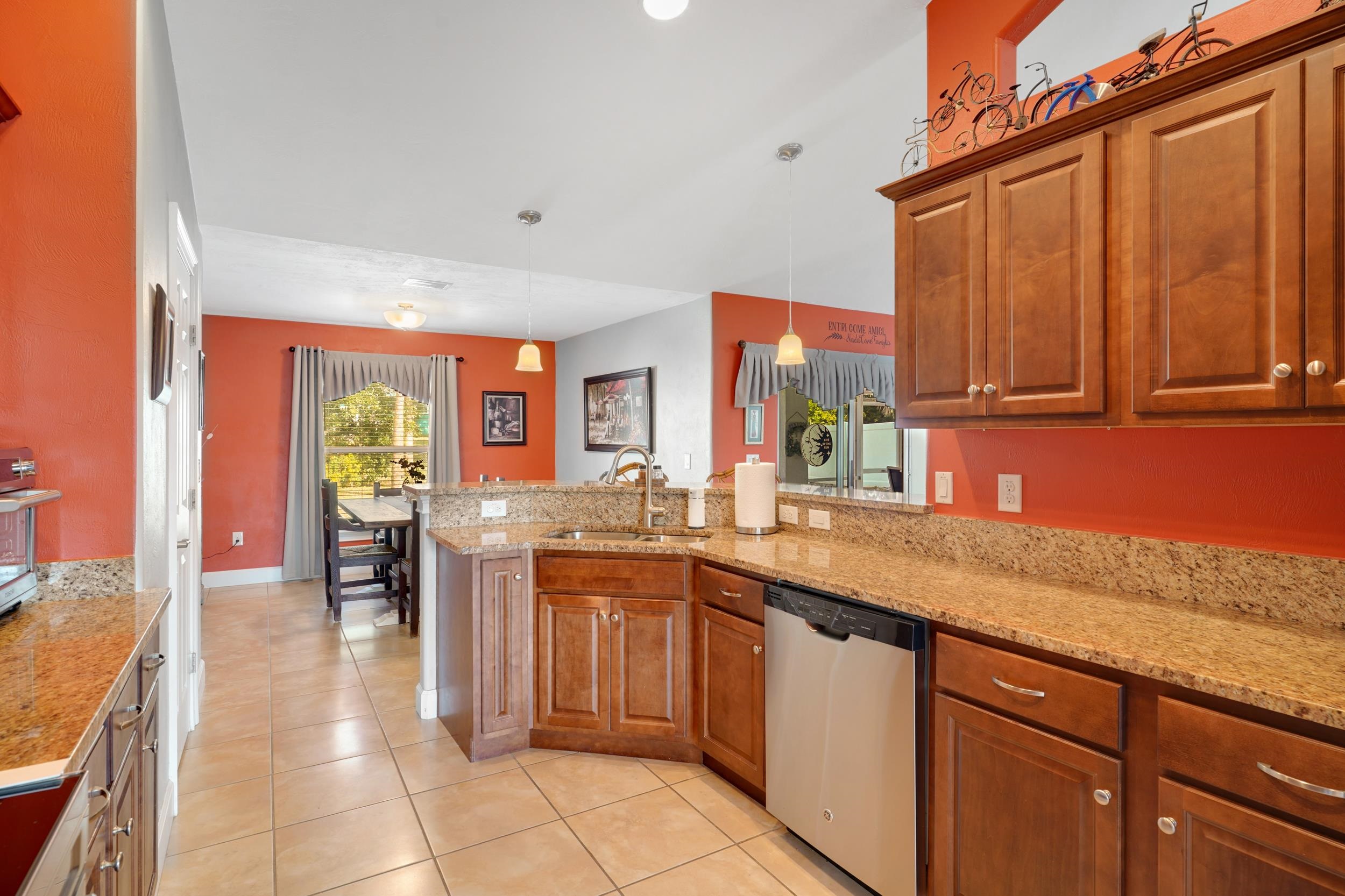 121 Harrison Road Daytona Beach, FL 32118 - Photo 15 of 48 a kitchen with a sink and cabinets
