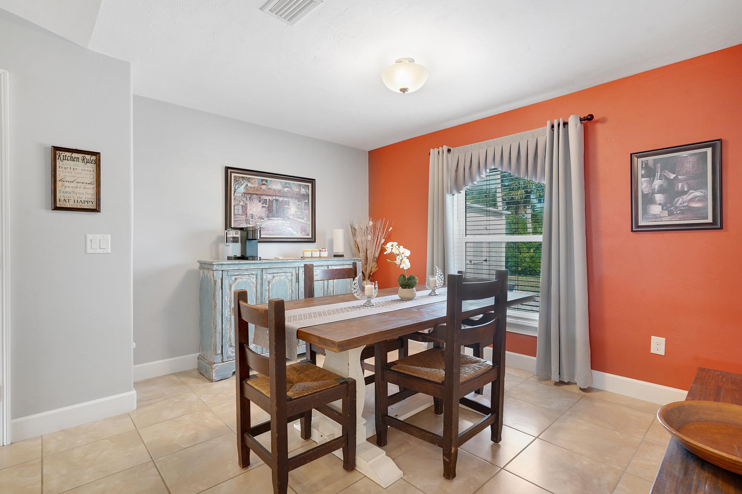 121 Harrison Road Daytona Beach, FL 32118 - Photo 10 of 48 a dining room with furniture and window
