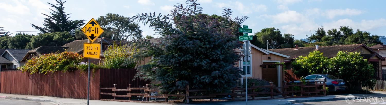 40 Encina Avenue Monterey, CA 93940 - Photo 23 of 23 an aerial view of a house with a yard and potted plants