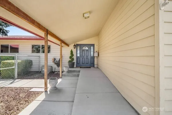 a very nice looking room with a large window
