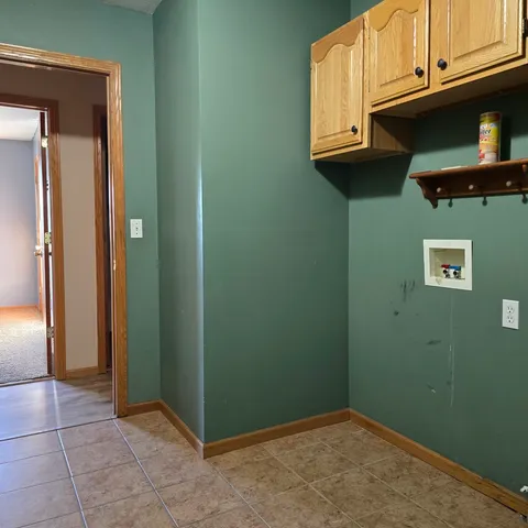 a view of a storage & utility room