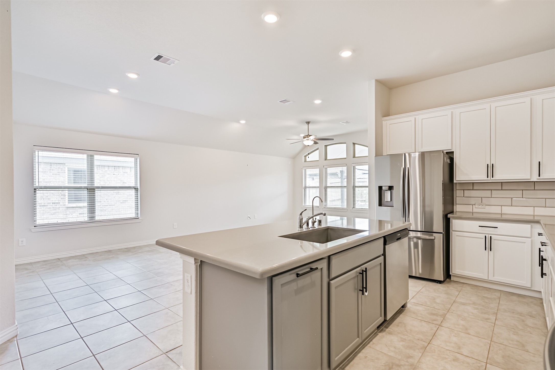 7019 Terra Drive Manvel, TX 77578 - Photo 23 of 41 a kitchen filled counter top space cabinets and stainless steel appliances
