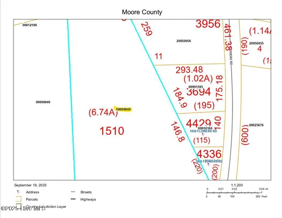 $293,250 | Lot 9 Flowers Road, Eagle Springs, NC 27242