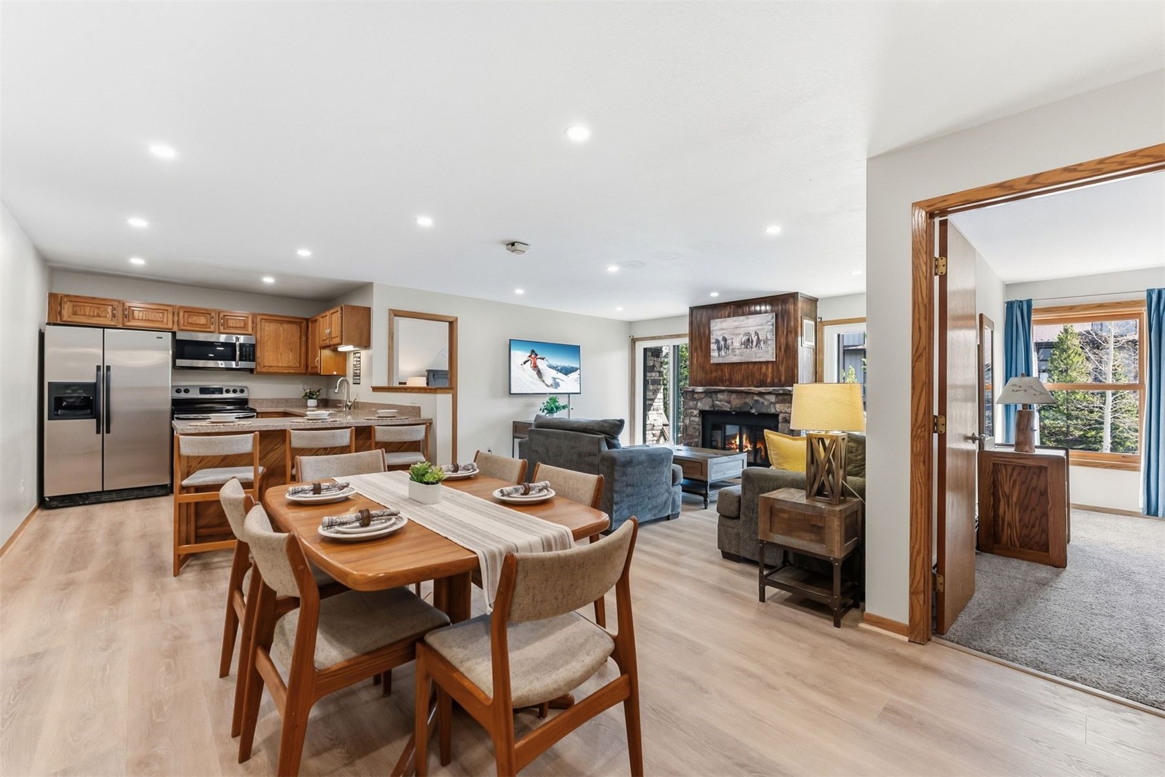 89100 Ryan Gulch Road, Unit 104 Silverthorne, CO 80498 - Photo 13 of 33 Open Floor Plan