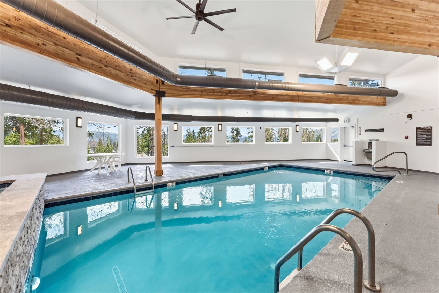 89100 Ryan Gulch Road, Unit 104 Silverthorne, CO 80498 - Photo 17 of 33 New Pool - down the hall