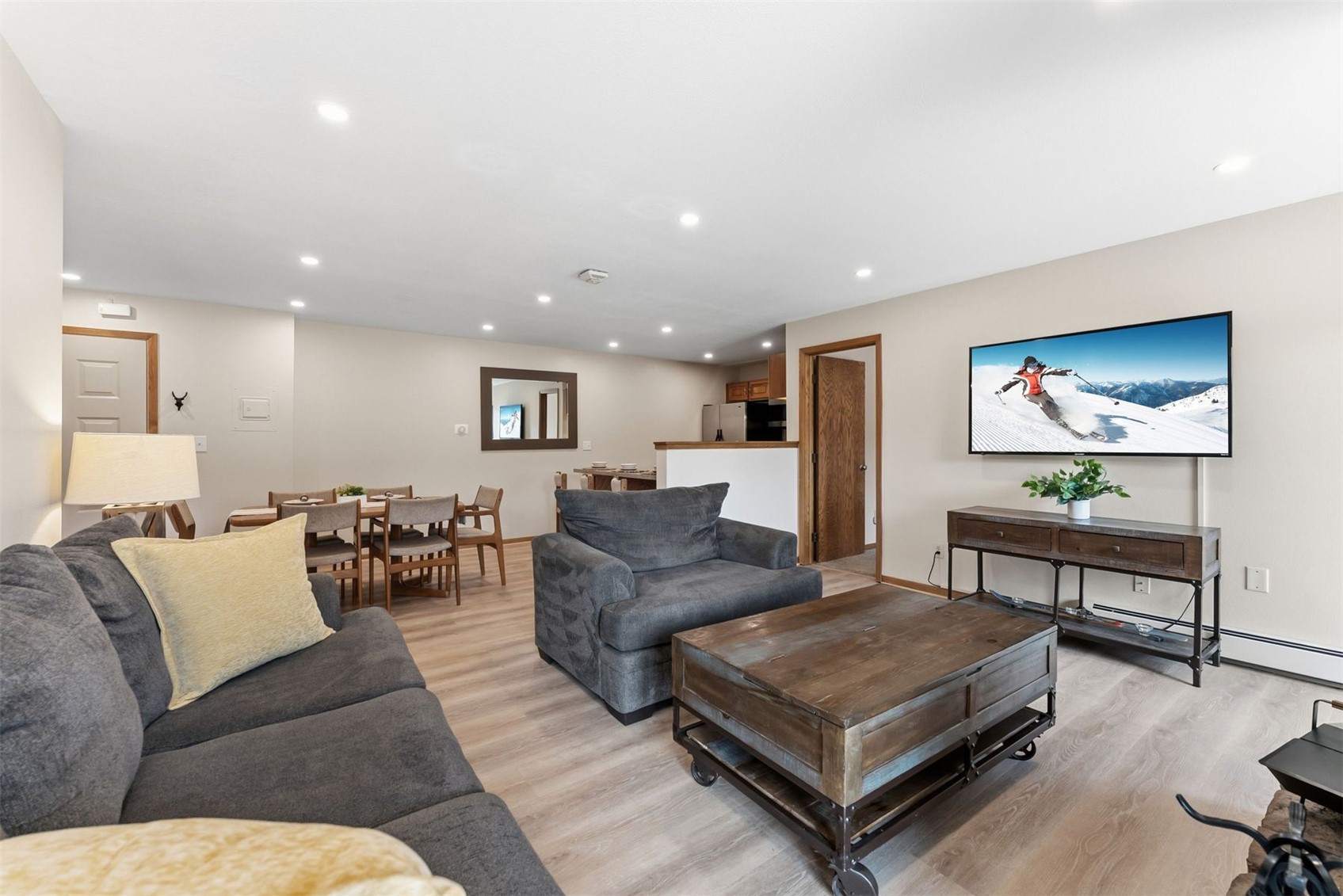 89100 Ryan Gulch Road, Unit 104 Silverthorne, CO 80498 - Photo 8 of 33 Living Room