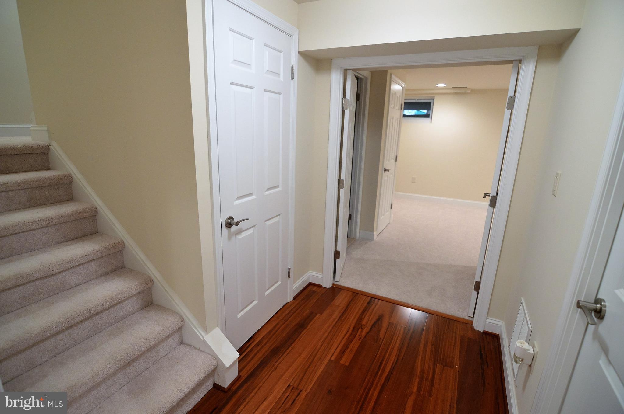 1035 Windrush Lane, Unit 9 Sandy Spring, MD 20860 - Photo 21 of 26 Basement Hallway (bedroom/theatre/laundry rooms)