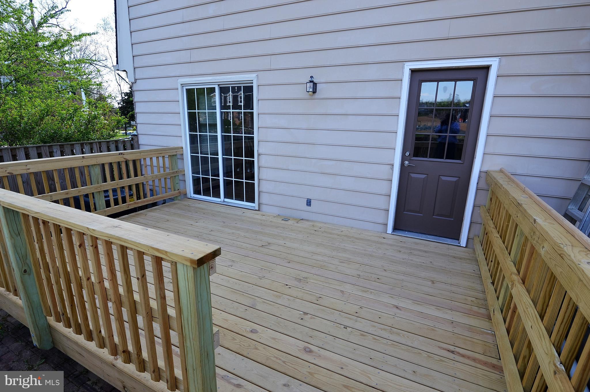 1035 Windrush Lane, Unit 9 Sandy Spring, MD 20860 - Photo 26 of 26 New deck with stairs to patio