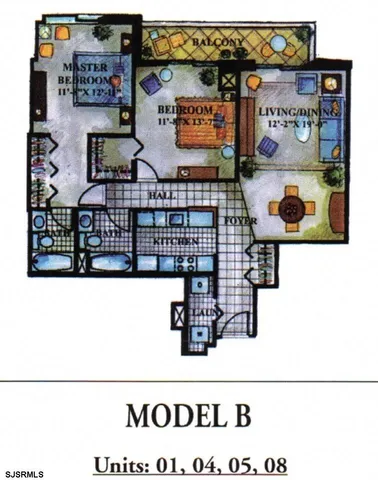 a view of a black and white wall