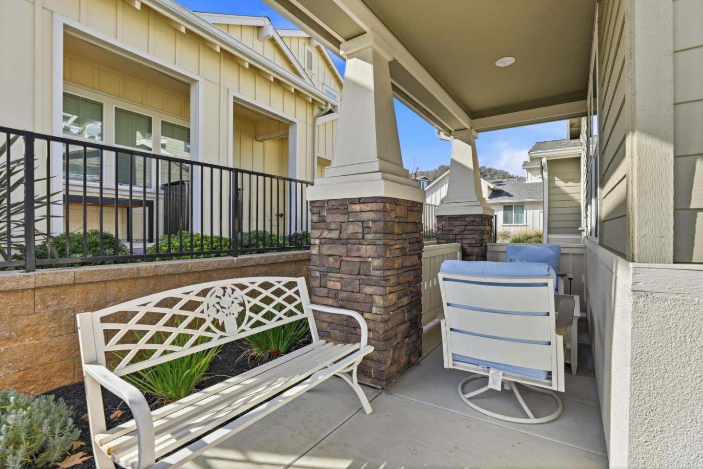 6385 Paysar Lane Gilroy, CA 95020 - Photo 3 of 27 a balcony view with a chair and table