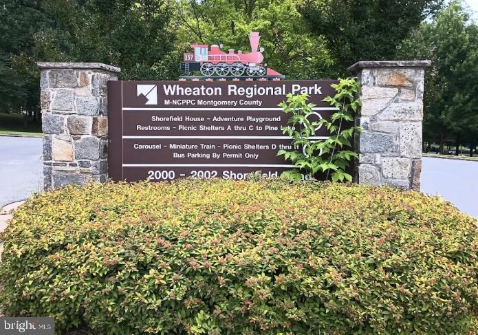 12605 Bluhill Road Silver Spring, MD 20906 - Photo 12 of 17 Welcome to Wheaton Regional Park