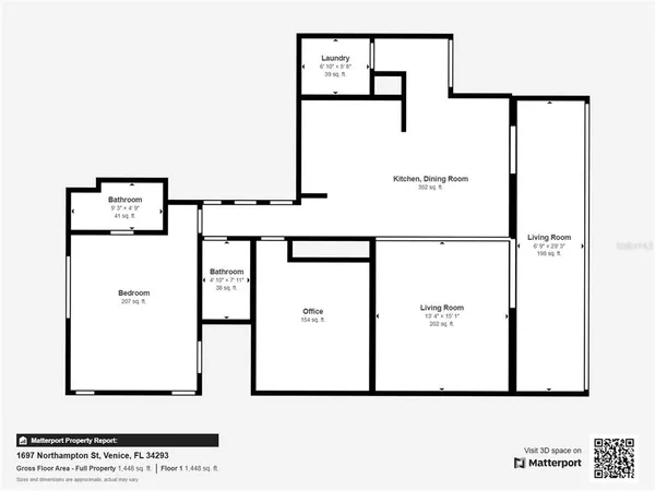 $1,300 | 1697 Northampton Street, Unit 1699D, Venice, FL 34293