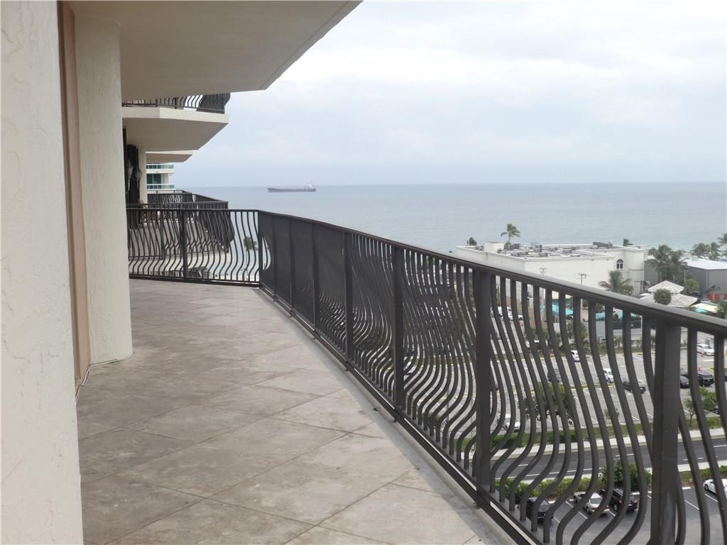 100 South Birch Road, Unit 1106B Fort Lauderdale, FL 33316 - Photo 7 of 34 a view of balcony