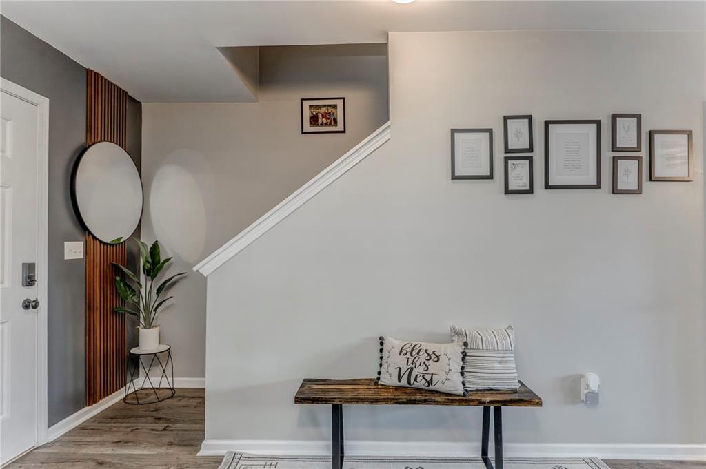 803 Riverside Drive Calhoun, GA 30701 - Photo 29 of 59 a view of entryway and hall with wooden floor