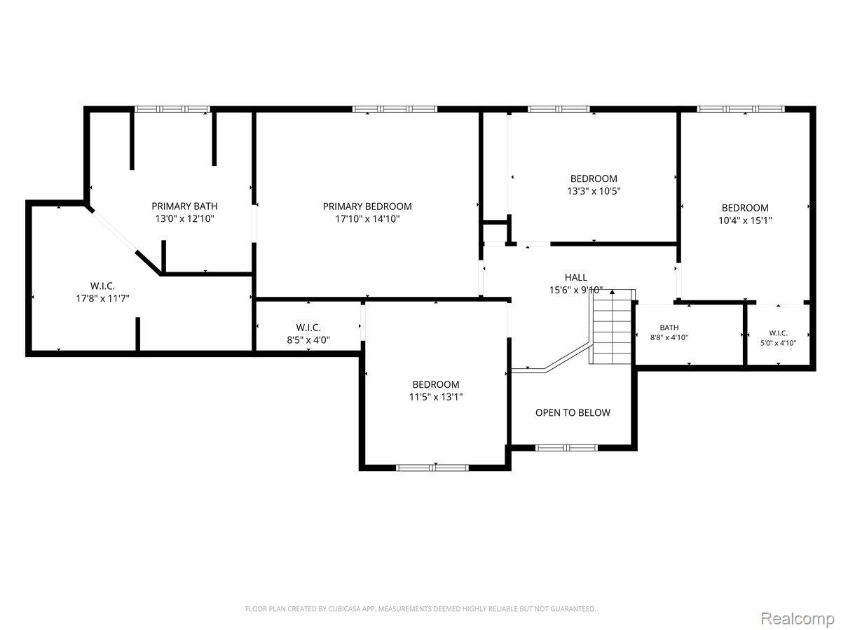 125 Olde Franklin Road Howell, MI 48855 - Photo 56 of 57 2nd floor floorplan