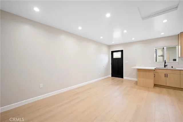 a view of empty room