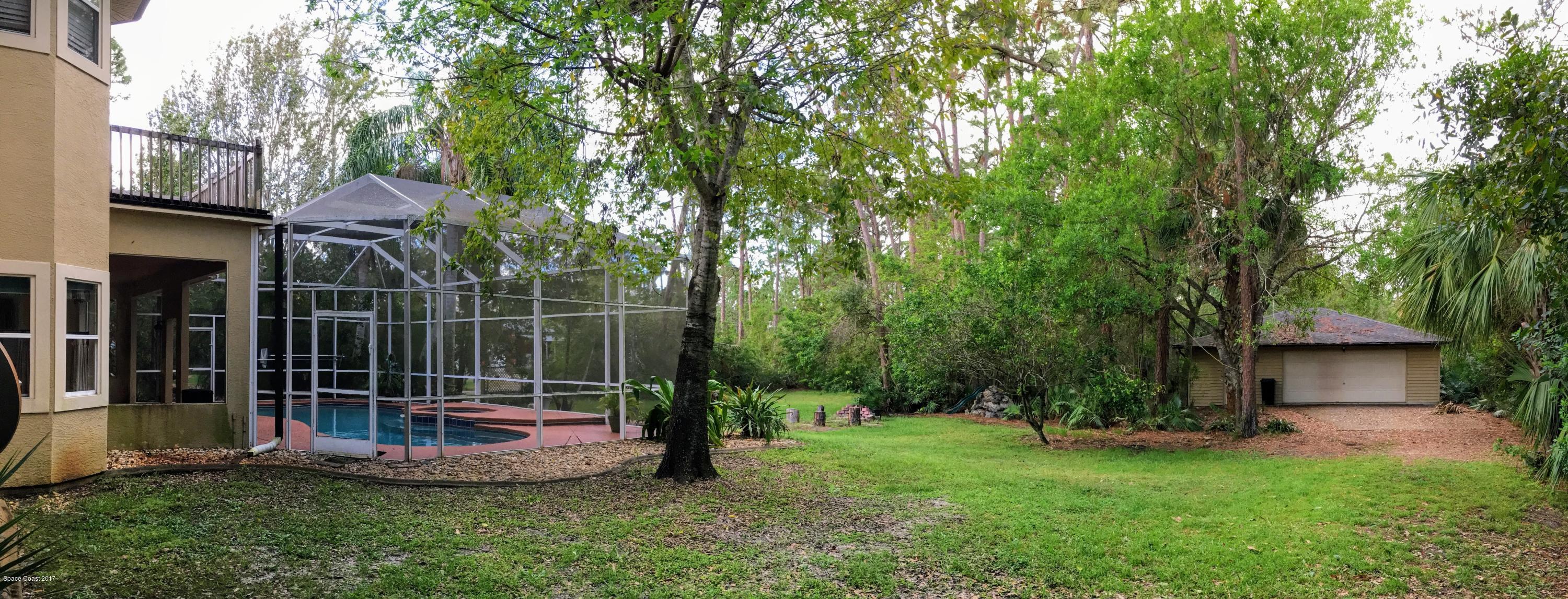 1560 Hidden Wood Road Cocoa, FL 32926 - Photo 6 of 35 Back Yard