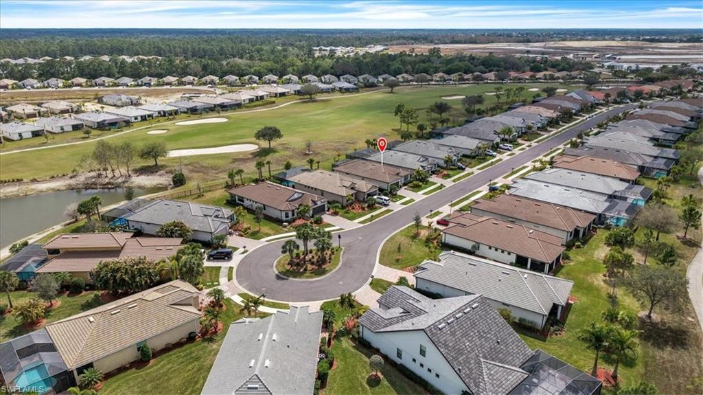 3032 Walnut Grove Lane Alva, FL 33920 - Photo 35 of 49 an aerial view of residential houses with outdoor space