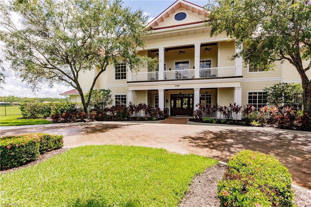 3032 Walnut Grove Lane Alva, FL 33920 - Photo 44 of 49 front view of a house with a patio