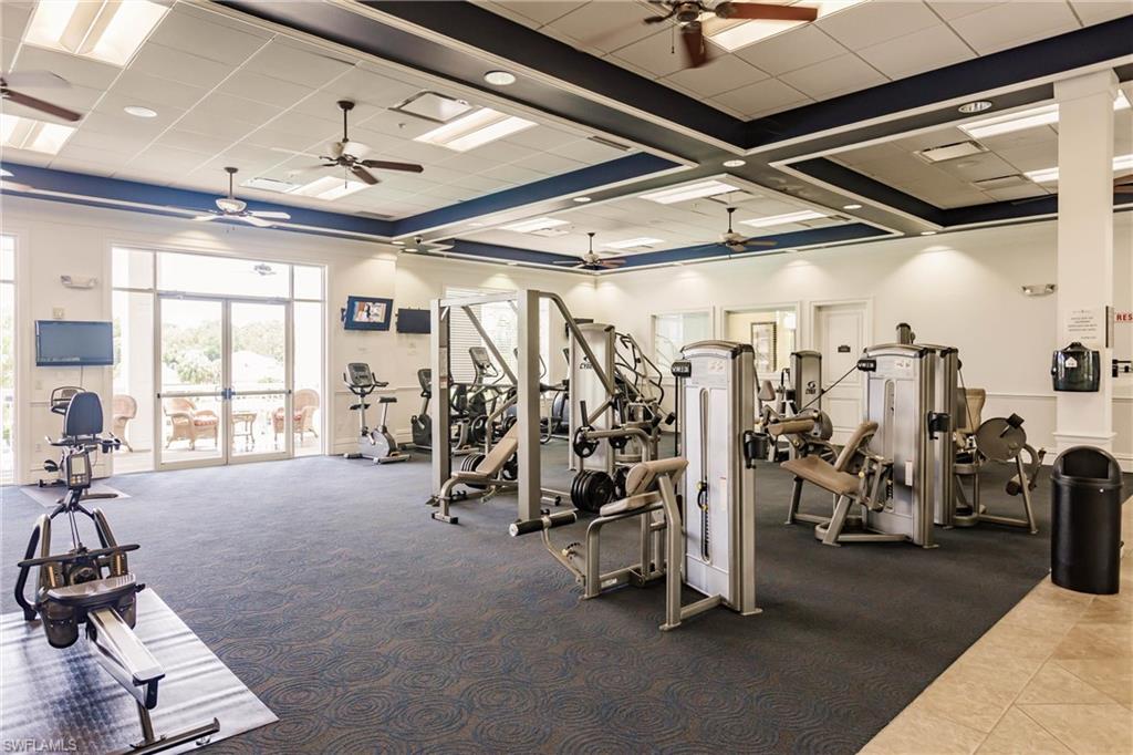 3032 Walnut Grove Lane Alva, FL 33920 - Photo 46 of 49 a view of a room with gym equipment