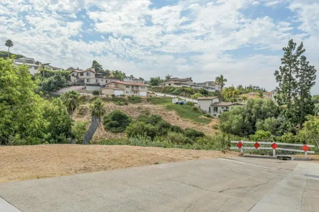 a view of a city street with a road