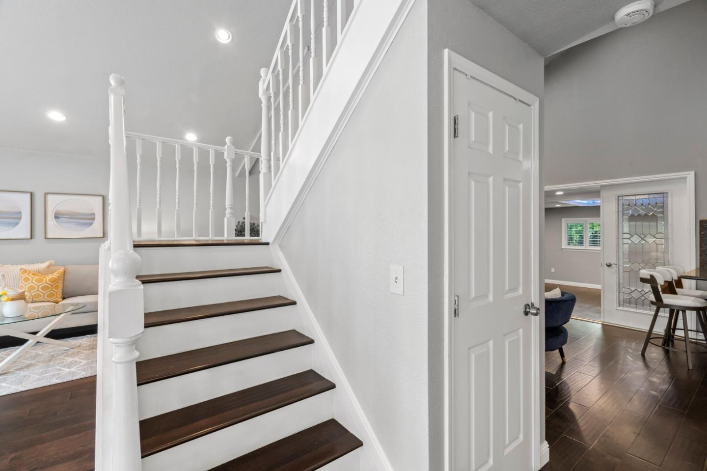 489 Hassinger Road San Jose, CA 95111 - Photo 25 of 41 a view of entryway with wooden floor and stairs