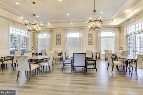 a view of an outdoor space and tennis court