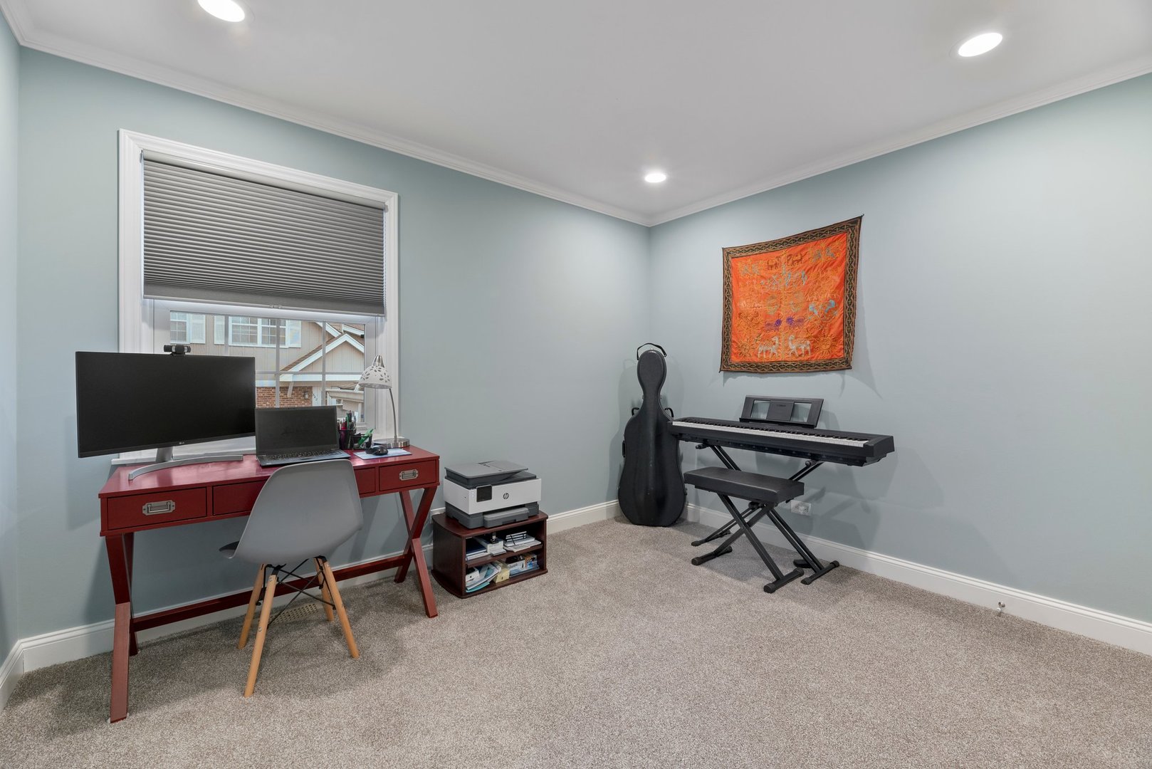 1641 Timber Trail, Unit A Wheaton, IL 60189 - Photo 10 of 16 a view of a workspace with furniture