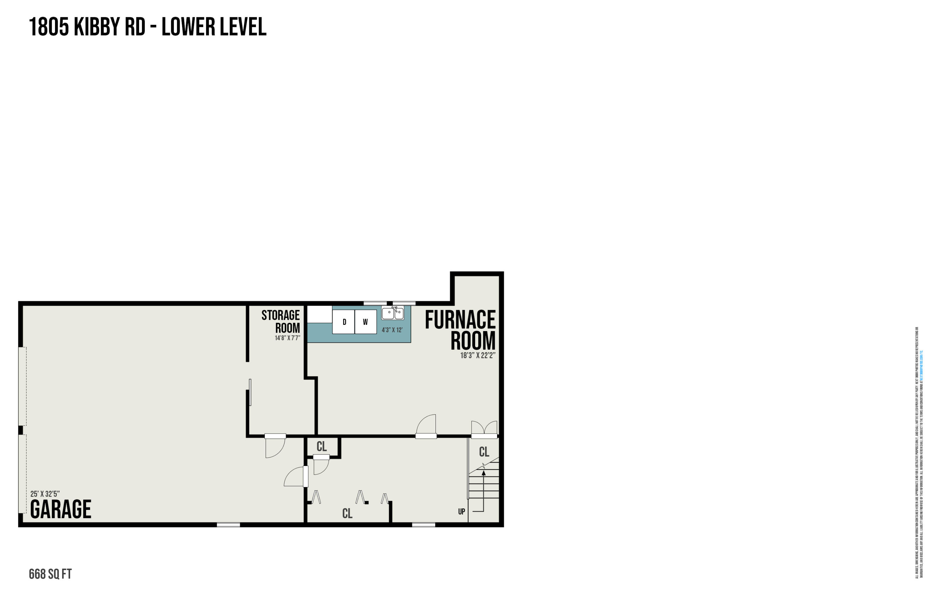 1805 Kibby Road Jackson, MI 49203 - Photo 41 of 41 Lower Level
