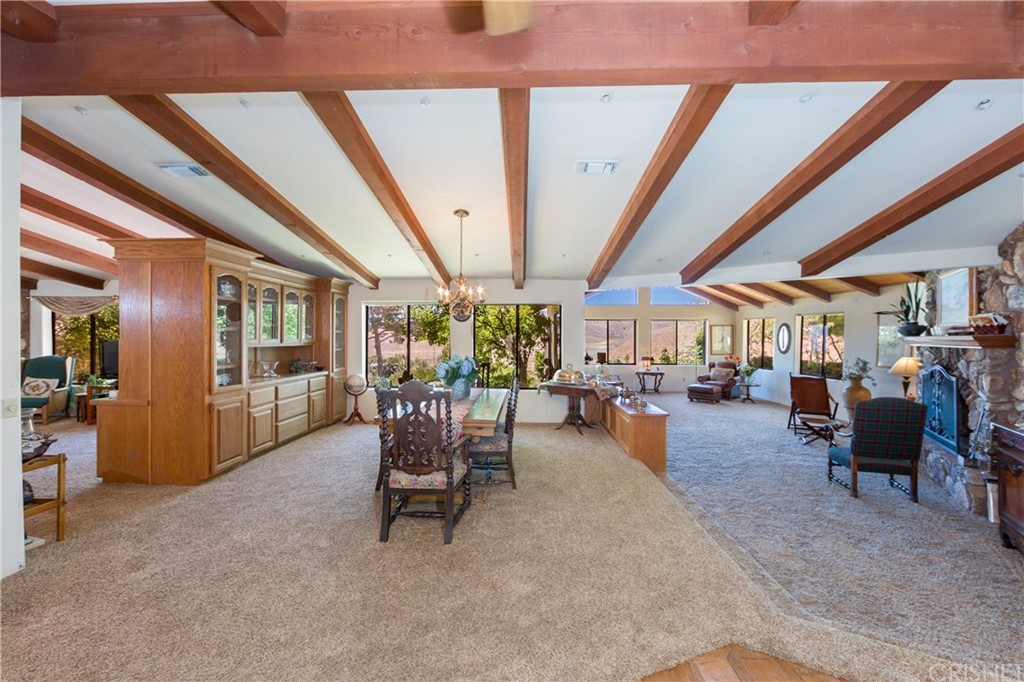 38833 Gorman Post Road Lebec, CA 93243 - Photo 15 of 55 a living room with furniture and a large window