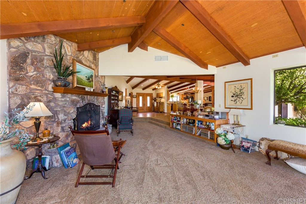 38833 Gorman Post Road Lebec, CA 93243 - Photo 10 of 55 a view of a garage with a table and chairs