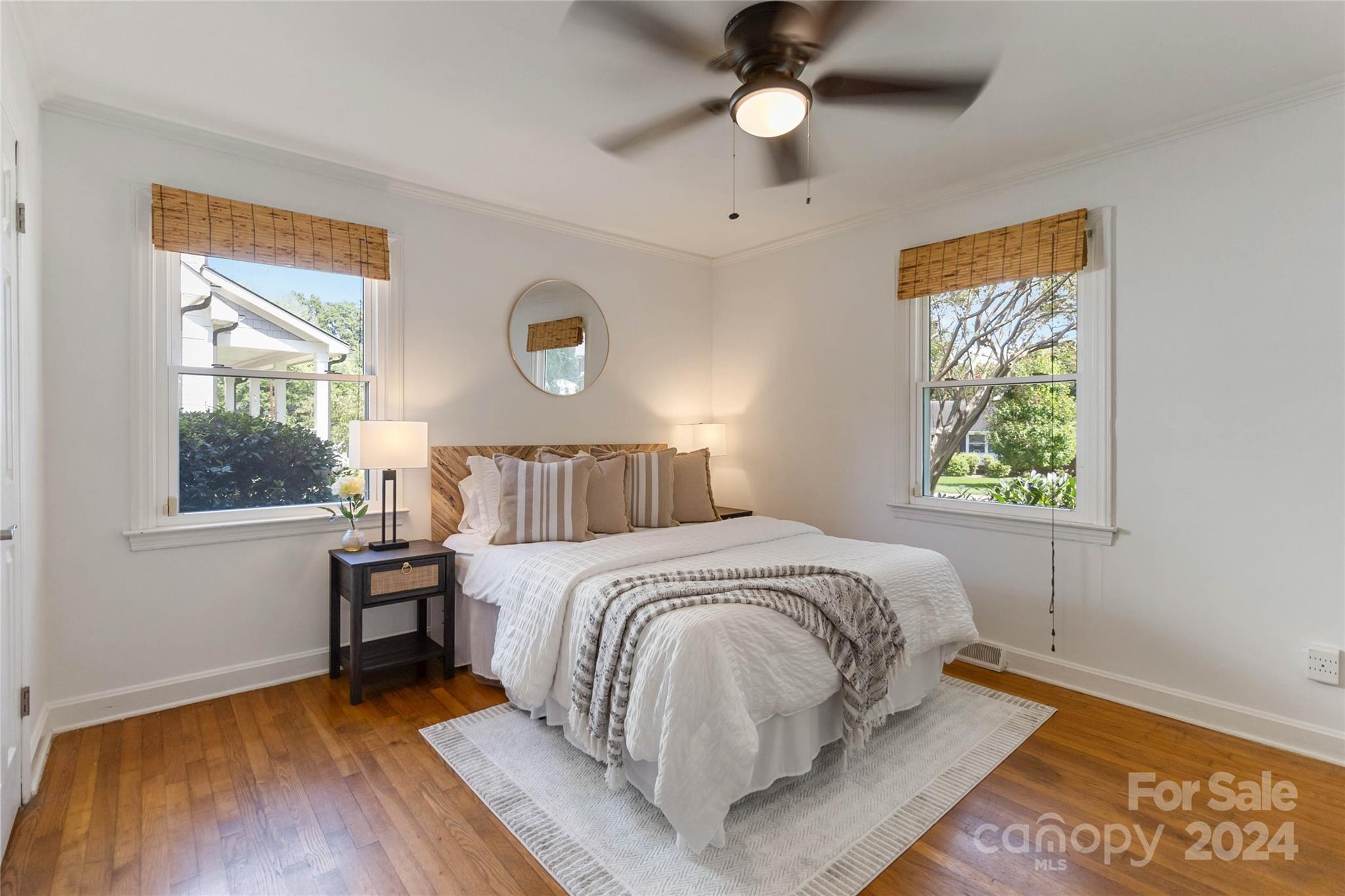 4346 Applegate Road Charlotte, NC 28209 - Photo 16 of 35 a bed room with a bed and a window
