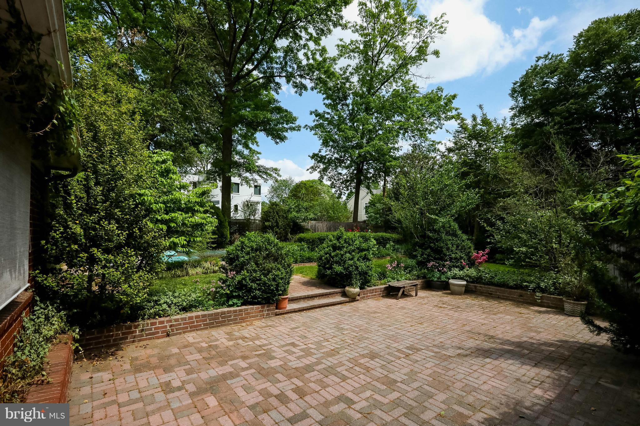 2801 Ridge Rd Drive Alexandria, VA 22302 - Photo 23 of 25 a view of a street with potted plants and large trees