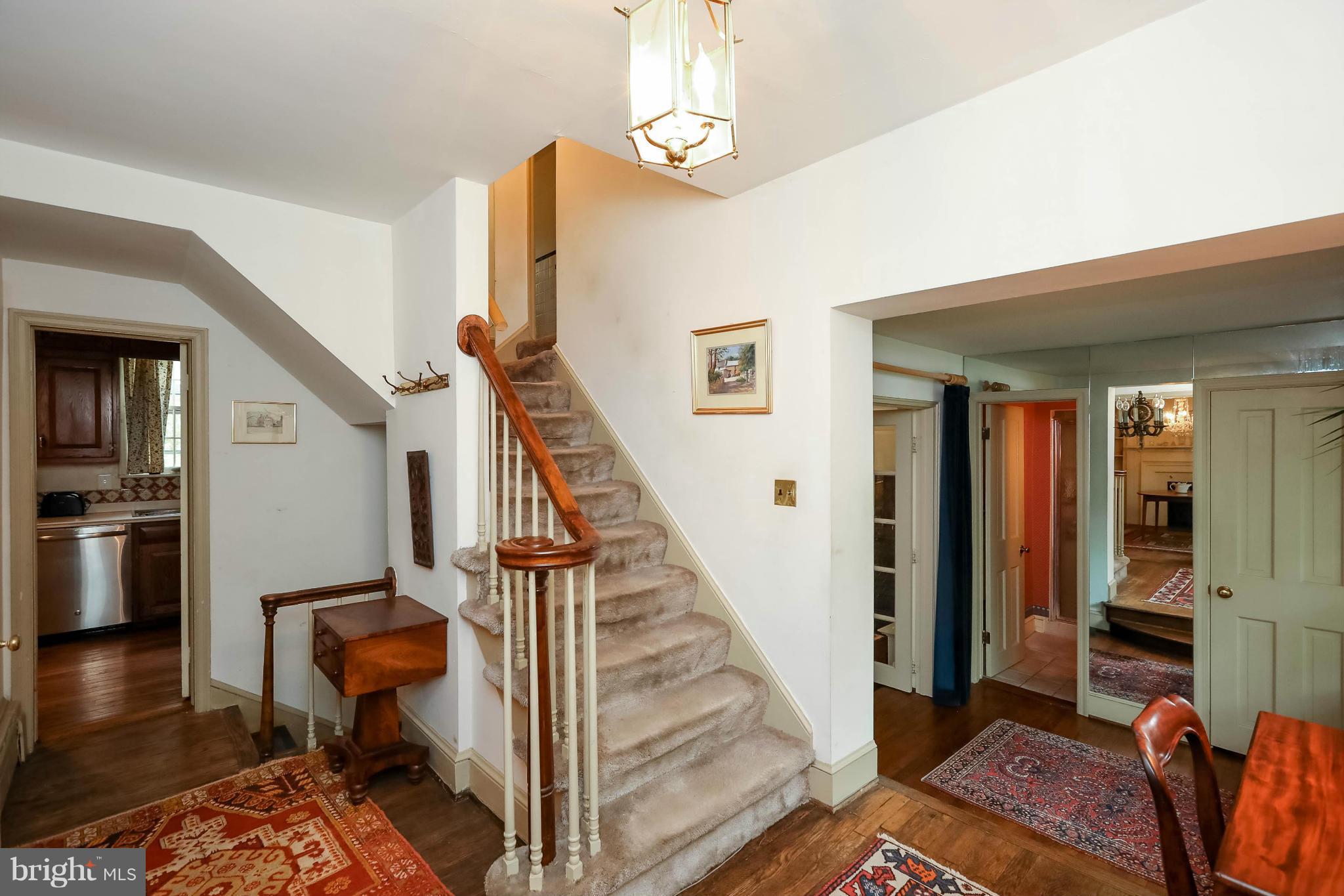 2801 Ridge Rd Drive Alexandria, VA 22302 - Photo 6 of 25 a view of entryway and hall with wooden floor