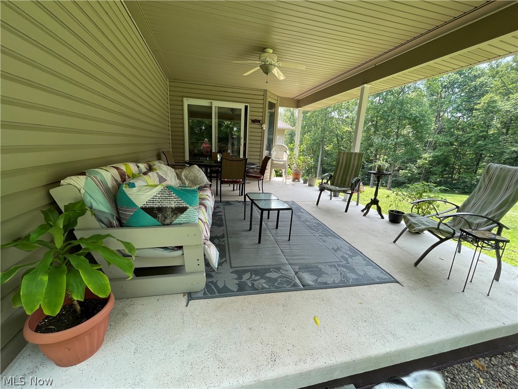37520 Harry's Ridge Road Barnesville, OH 43713 - Photo 17 of 20 Back Porch
