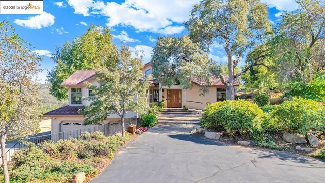a house with lots of trees