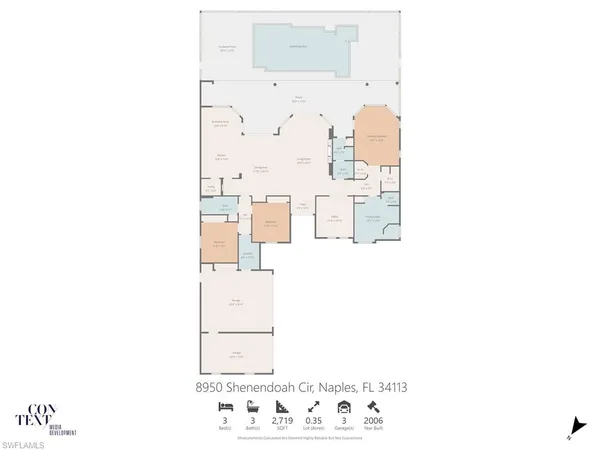 a picture of a room with a bench