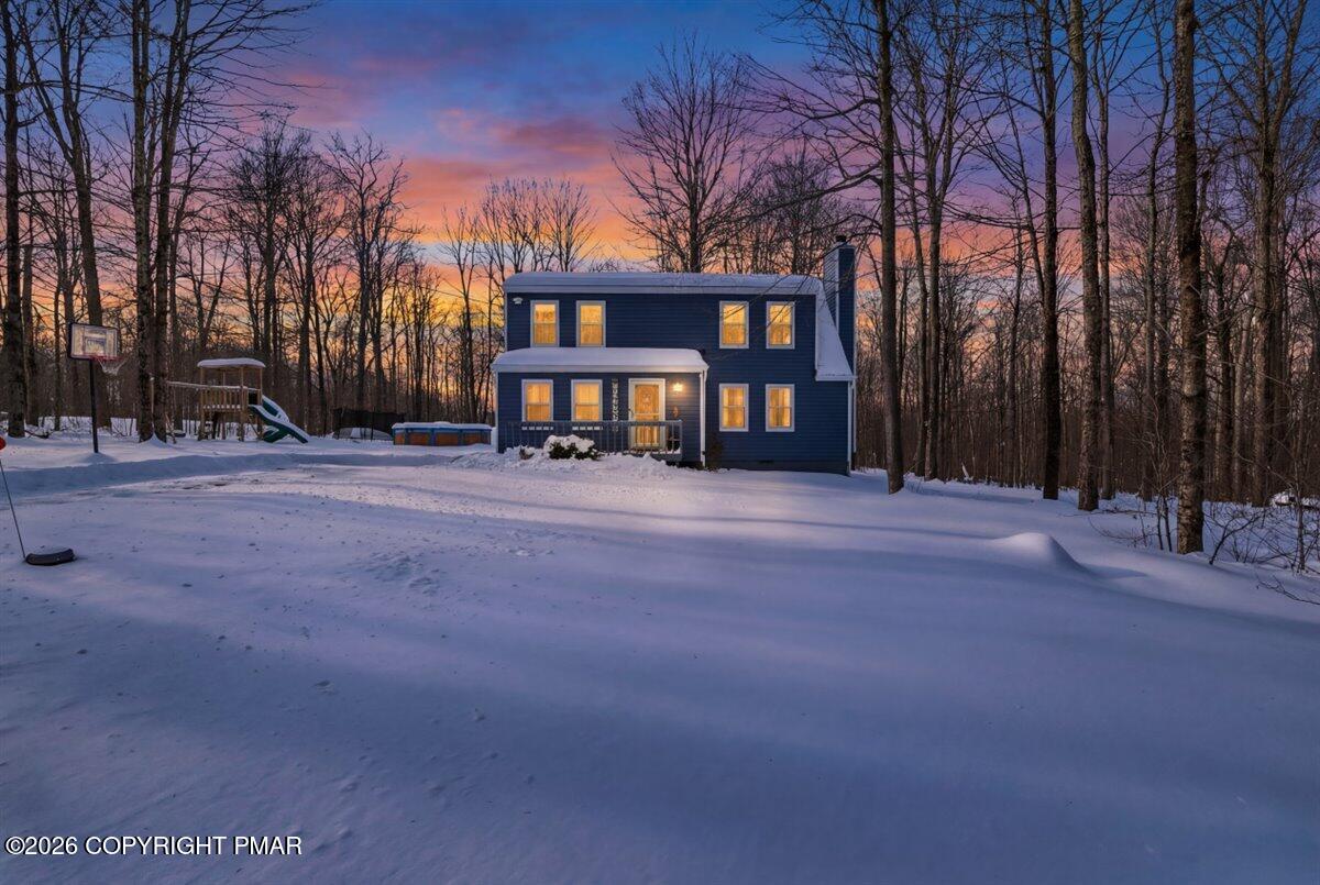 1225 Riverside Heights West Pocono Lake, PA 18347 - Photo 43 of 43 01-Twilight