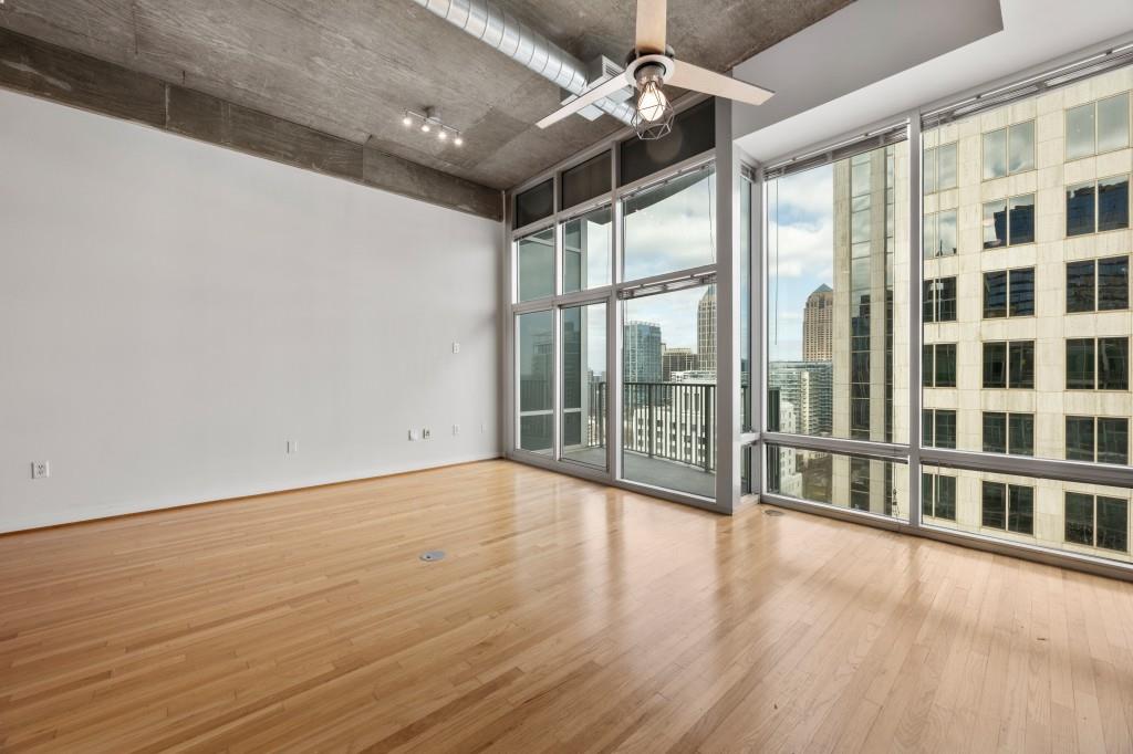 943 Peachtree Street Northeast, Unit 2009 Atlanta, GA 30309 - Photo 13 of 57 a view of an empty room with a window