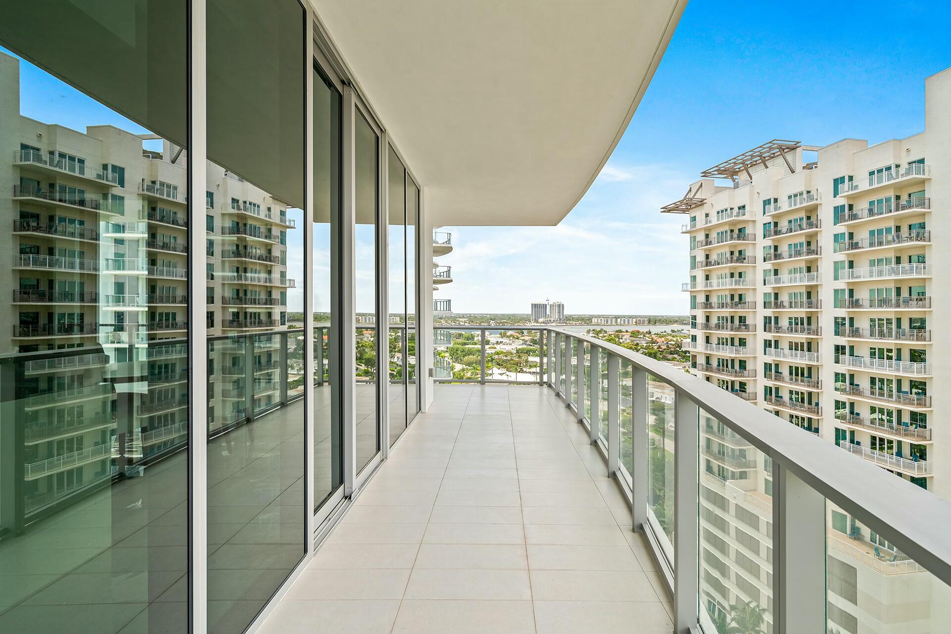 3100 North Ocean Drive, Unit H1409 Singer Island, FL 33404 - Photo 31 of 31 a view of balcony with city view