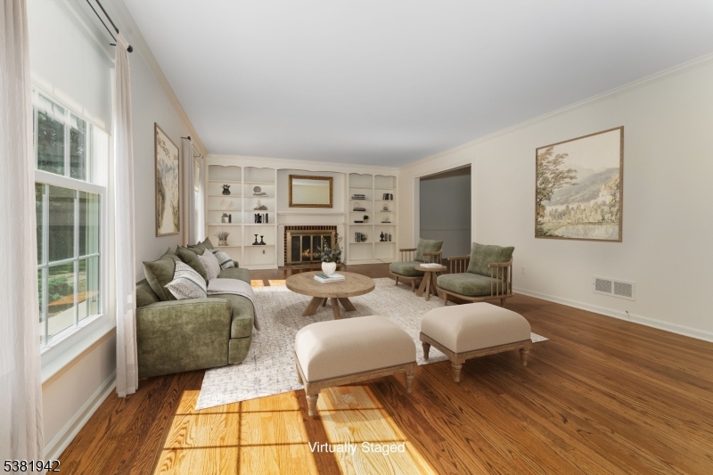 478 Charlestown Road Hampton, NJ 08827 - Photo 4 of 44 a living room with furniture and a fireplace