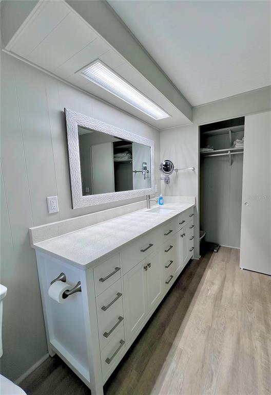 1100 South Belcher Road, Unit 772 Largo, FL 33771 - Photo 40 of 84 a bathroom with a sink double vanity and mirror