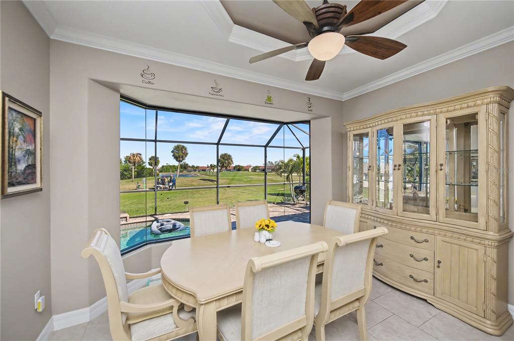 1736 Suzi Street Punta Gorda, FL 33950 - Photo 33 of 80 a view of a dining room with furniture window and outside view