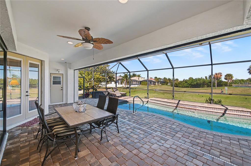 1736 Suzi Street Punta Gorda, FL 33950 - Photo 57 of 80 a view of a terrace with furniture