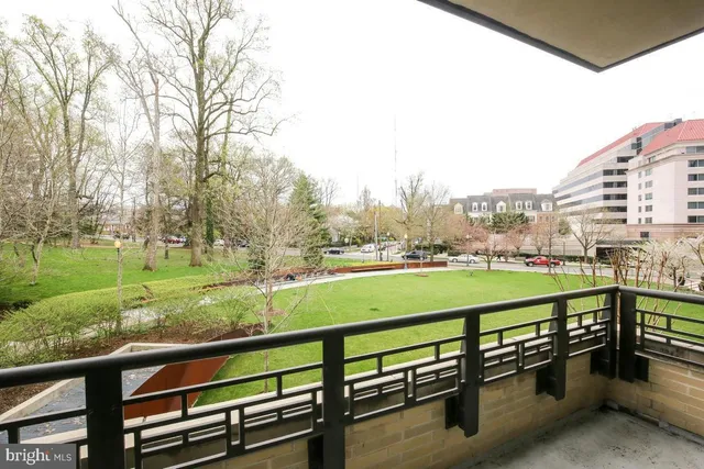 a view of outdoor space and seating area