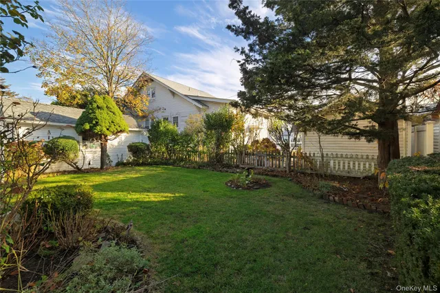 a view of a back yard